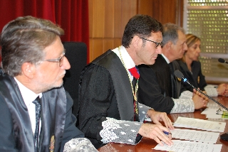 El presidente del TSJMU, Miguel Pasqual del Riquelme, ha presidido el acto